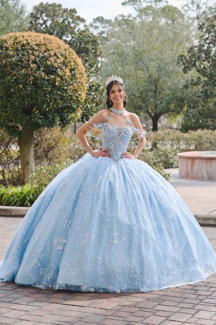 AmaBella Quinceanera Style #Q1105 #0 default frontface vertical picture