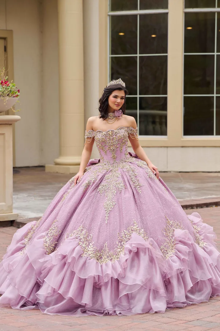 AmaBella Quinceanera Style #Q1106 #0 default frontface vertical picture