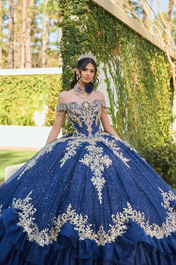 AmaBella Quinceanera Style #Q1106 #1 frontface vertical picture