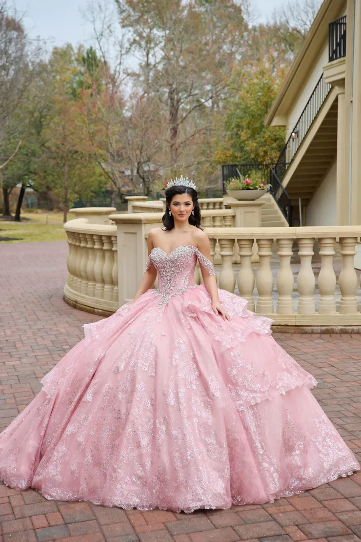 AmaBella Quinceanera Style #Q1108 #0 default frontface vertical picture