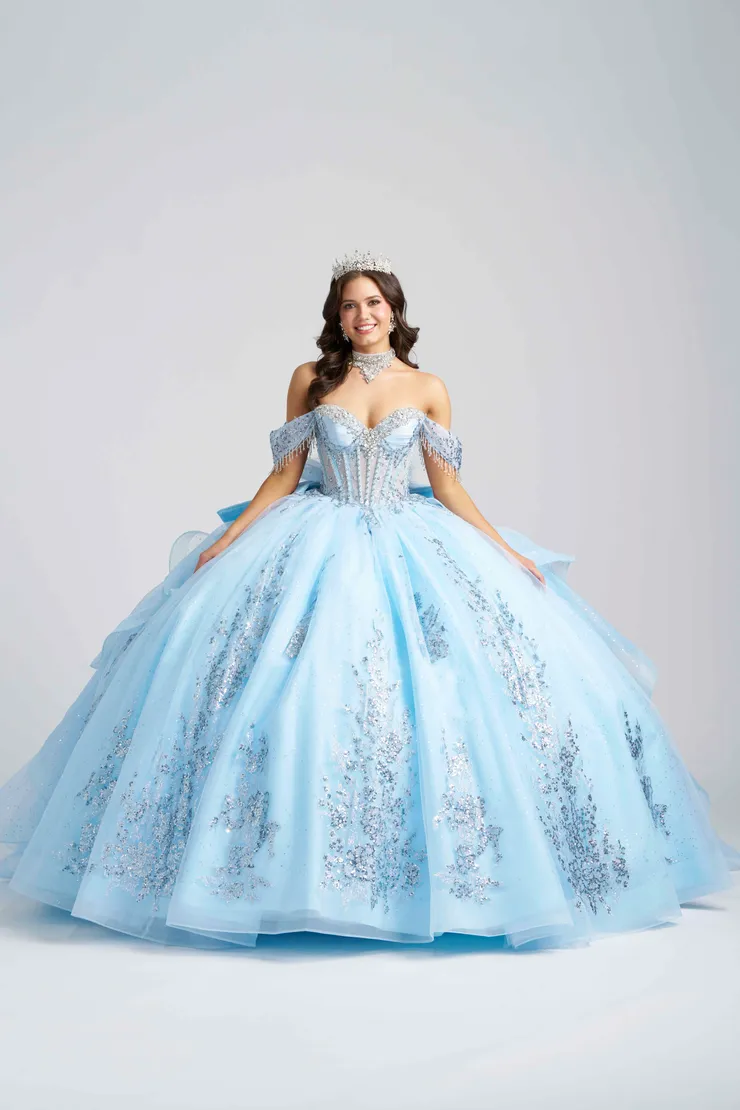 AmaBella Quinceanera Style #Q1112 #1 frontface vertical picture