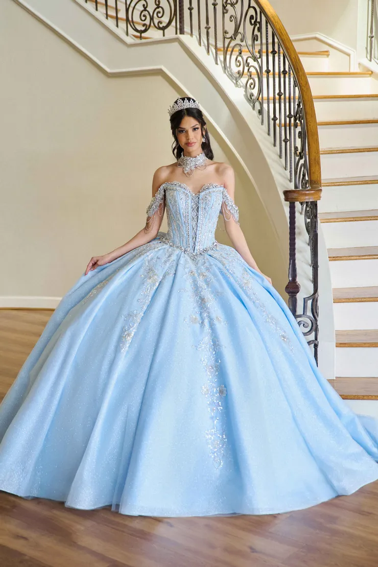 AmaBella Quinceanera Style #Q1116 #1 frontface vertical picture