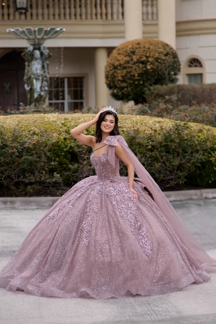 AmaBella Quinceanera Style #Q1117 #1 frontface vertical picture