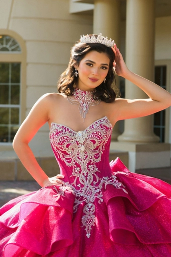 AmaBella Quinceanera Q1119 #14 frontface vertical cropped thumbnail