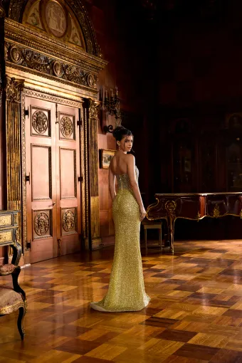 Portia and Scarlett Style #PS24850C $17 Yellow backface vertical thumbnail