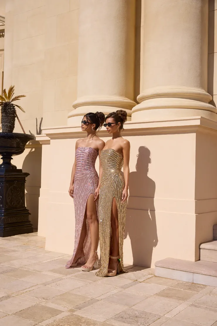 Portia and Scarlett Style #PS26854C #0 default Blush frontface vertical picture