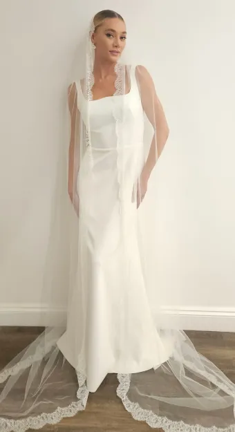 Helen Martin Grace Veil #3 frontface vertical thumbnail