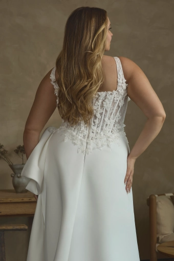 Casablanca Bridal Style #2643CFB #4 backface vertical cropped thumbnail