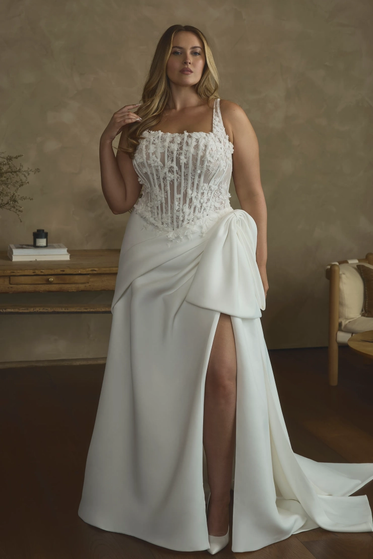 Casablanca Bridal Style #2643CFB #1 frontface vertical picture