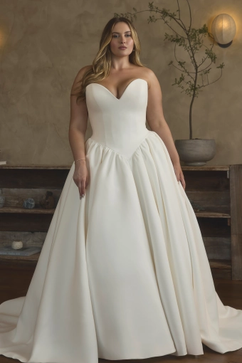 Casablanca Bridal Style #2658C #0 frontface vertical thumbnail