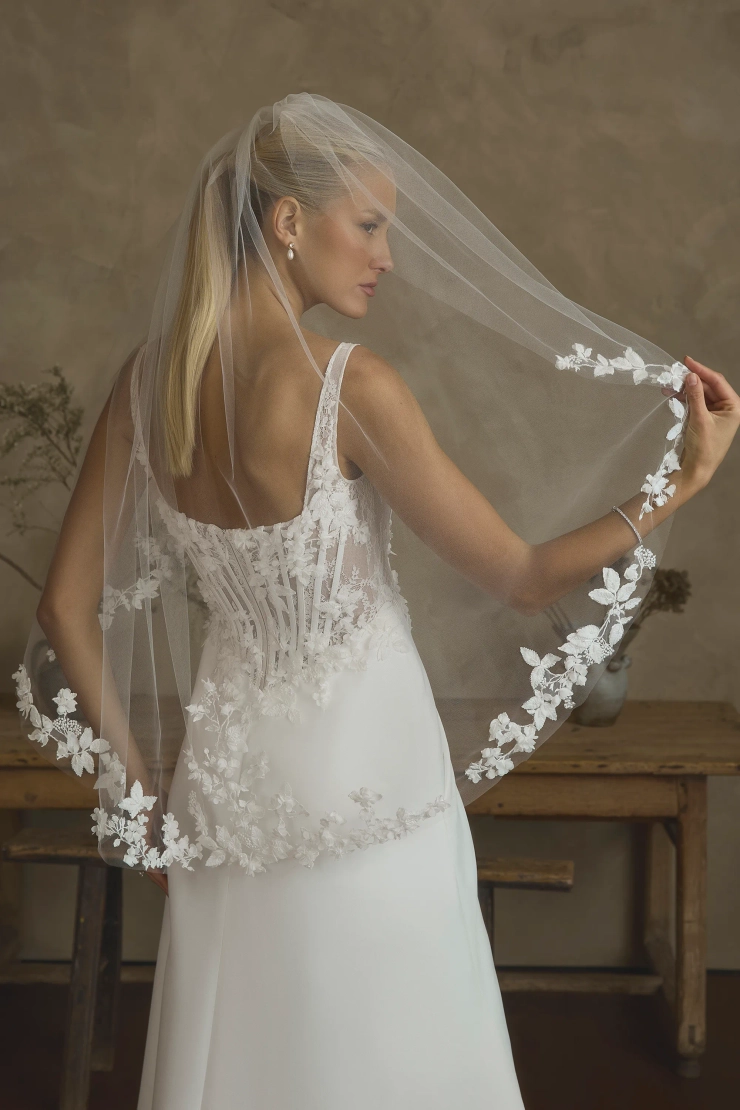 Casablanca Bridal Style #2643 #6 backface vertical cropped picture