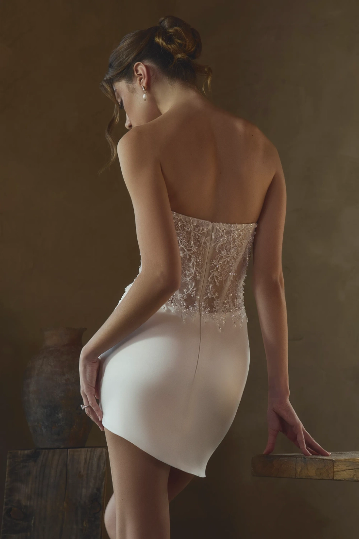 Casablanca Bridal Style #2660-2 #3 backface vertical cropped picture