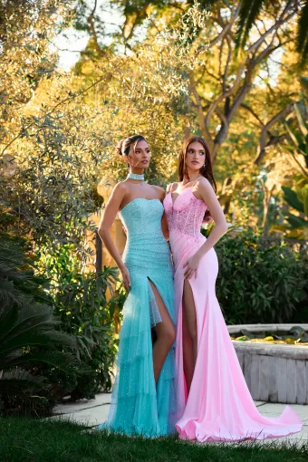 Portia and Scarlett XO173 #4 Pink Mint frontface vertical thumbnail