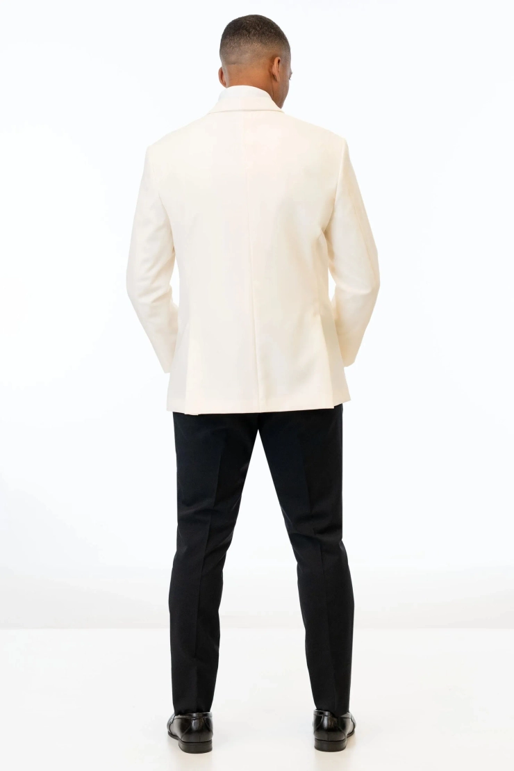 Jim's Formal Wear Ivory Classic Dinner Jacket #1 default backface vertical picture