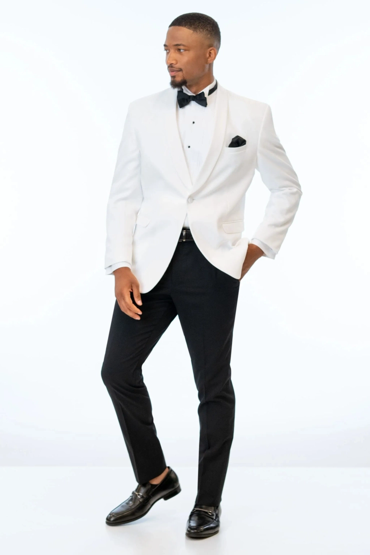 Jim's Formal Wear Style #White Classic Dinner Jacket Default Thumbnail Image