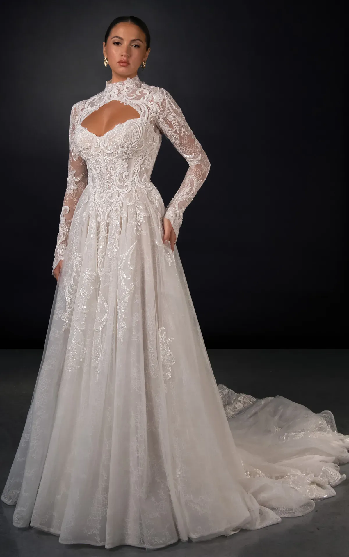 L'AUBE BLANC L'Or Embroidery Dress かじまり 1620 Essense Martina