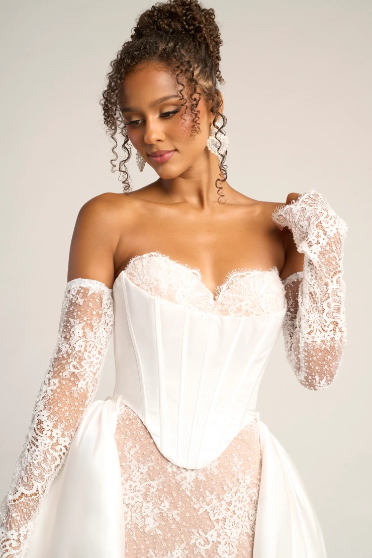 Portia and Scarlett Style #PS26328E #21 Ivory/Nude frontface vertical cropped picture