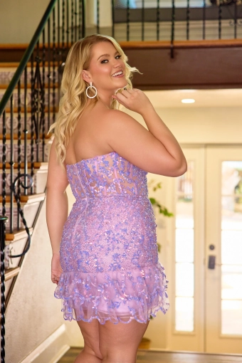 Primavera Couture Style #14089 $9 Lavender backface vertical cropped thumbnail