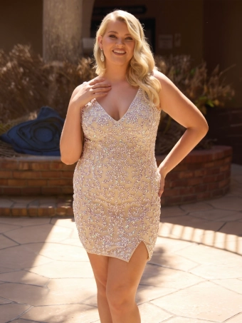 Primavera Couture Style #14117 $1 Nude frontface vertical thumbnail