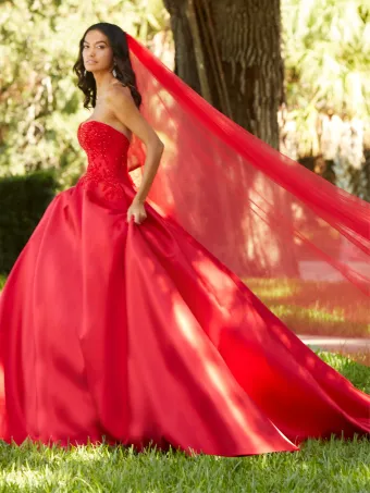Christina Wu Brides 15845  Elegant Sweetheart Ballgown Wedding Dress #2 frontface vertical thumbnail