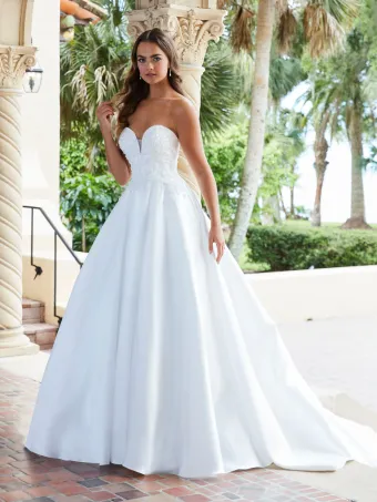 Christina Wu Brides 15845  Elegant Sweetheart Ballgown Wedding Dress #0 default frontface vertical thumbnail