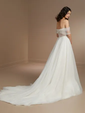 Christina Wu Brides 15856  A-line Wedding Dress with Plunging Neckline #2 default backface vertical thumbnail