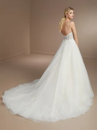 Christina Wu Brides 15860  Sweetheart A-line Wedding Dress with Shimmer #1 default backface vertical thumbnail