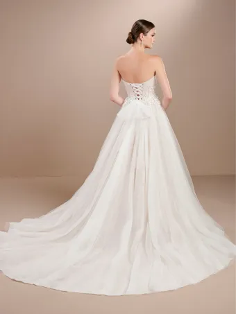 Christina Wu Brides 15877  Strapless A-Line Wedding Dress #1 default backface vertical thumbnail