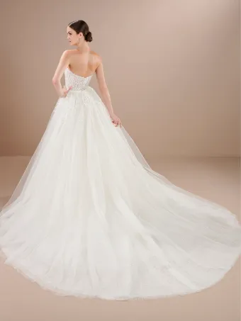 Christina Wu Brides 15879  Sweetheart Mermaid Wedding Dress Bridal Gown #3 backface vertical thumbnail