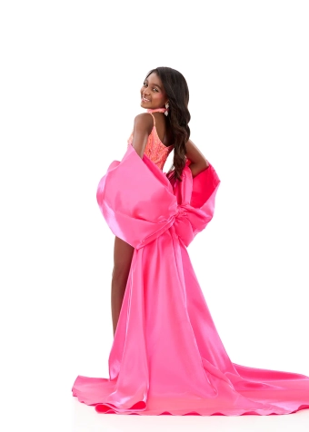 Ashley Lauren 8321 #3 Hot Pink backface vertical thumbnail