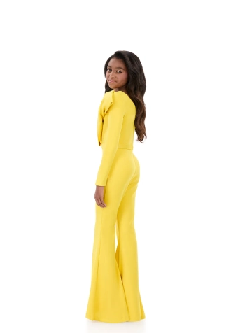 Ashley Lauren Style #8327 #1 default Yellow backface vertical thumbnail