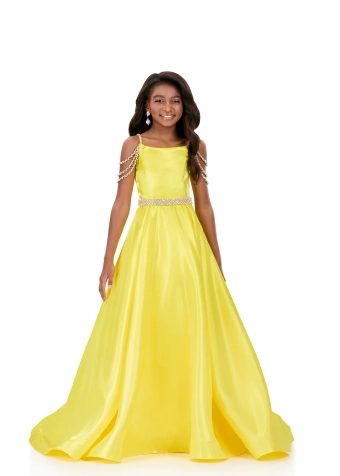 Ashley Lauren Style #8333 #4 Yellow frontface vertical thumbnail