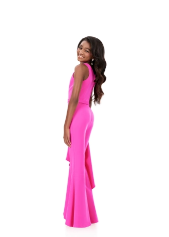 Ashley Lauren Style #8343 #12 Fuchsia backface vertical thumbnail