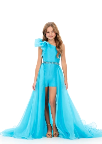 Ashley Lauren Style #8348 #1 Turquoise frontface vertical thumbnail