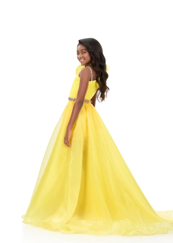 Ashley Lauren Style #8348 #6 Yellow backface vertical thumbnail