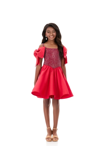 Ashley Lauren Style #8354 #0 default Red frontface vertical thumbnail