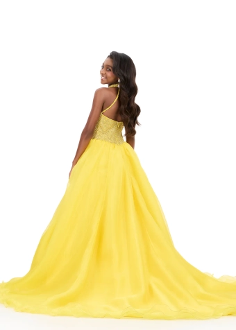 Ashley Lauren Style #8355 #9 Yellow backface vertical thumbnail