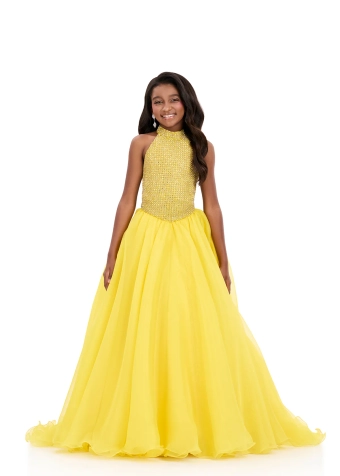 Ashley Lauren Style #8355 #3 Yellow frontface vertical thumbnail