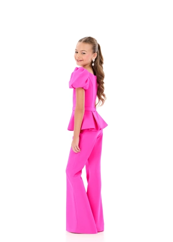 Ashley Lauren Style #8358 #1 default Hot Pink backface vertical thumbnail