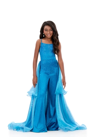Ashley Lauren Style #8361 #4 Turquoise frontface vertical thumbnail