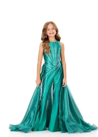 Ashley Lauren Style #8363 #0 default Jade frontface vertical thumbnail