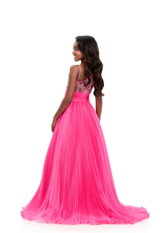 Ashley Lauren Style #8367 #9 Pink backface vertical thumbnail