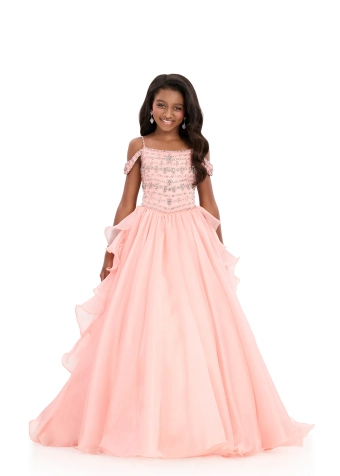 Ashley Lauren Style #8376 #4 Blush frontface vertical thumbnail