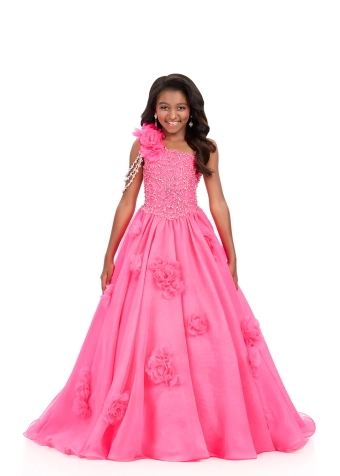 Ashley Lauren Style #8381 #3 Hot Pink frontface vertical thumbnail