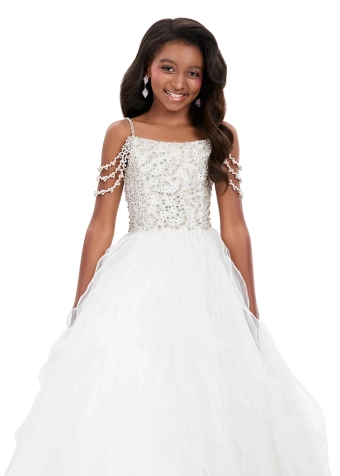 Ashley Lauren Style #8382 #19 Ivory frontface vertical cropped thumbnail