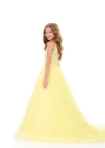 Ashley Lauren Style #8382 #9 Yellow backface vertical thumbnail