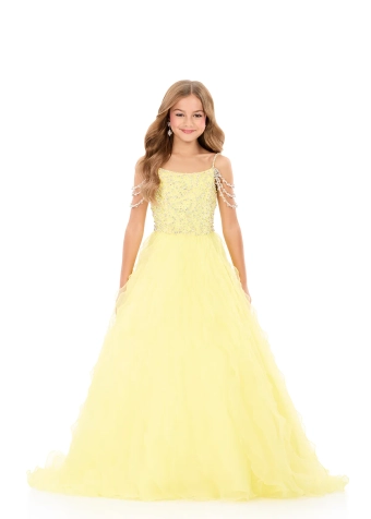 Ashley Lauren Style #8382 #7 Yellow frontface vertical thumbnail