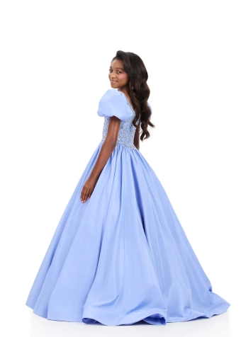 Ashley Lauren Style #8386 #6 Periwinkle backface vertical thumbnail