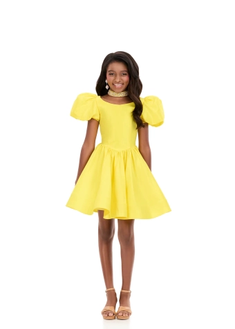 Ashley Lauren Style #8387 #0 default Yellow frontface vertical thumbnail