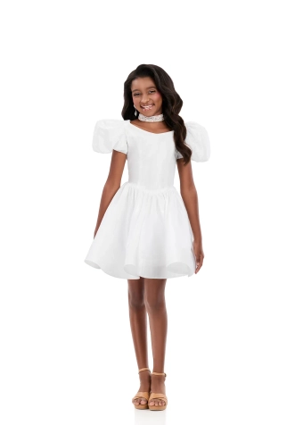 Ashley Lauren Style #8387 #4 Ivory frontface vertical thumbnail